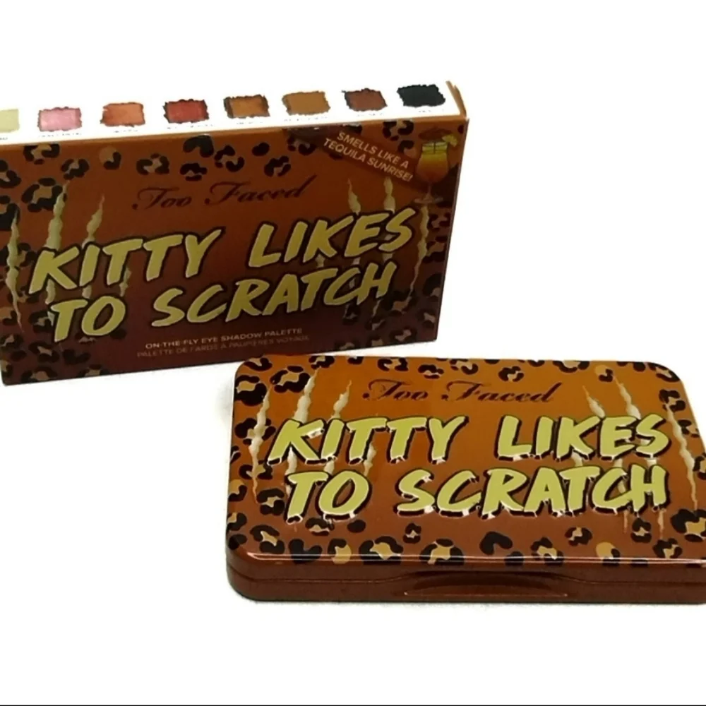 Too‎ Faced KITTY LIKES TO SCRATCH On-the-fly Eye Shadow Palette DISCONTINUED